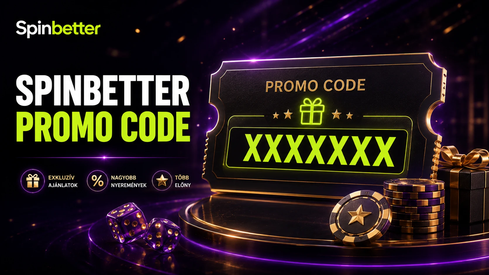 Honnan származik egy érvényes SpinBetter promo kód